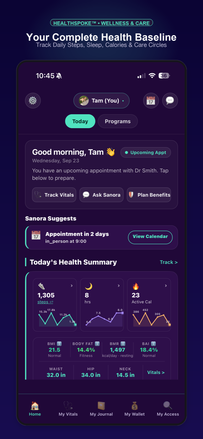 HealthSpoke Family Command Center